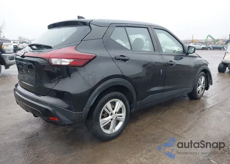 2021 Nissan Kicks S Xtronic Cvt z USA, uszkodzony, nr VIN 3N1CP5BV4ML500169